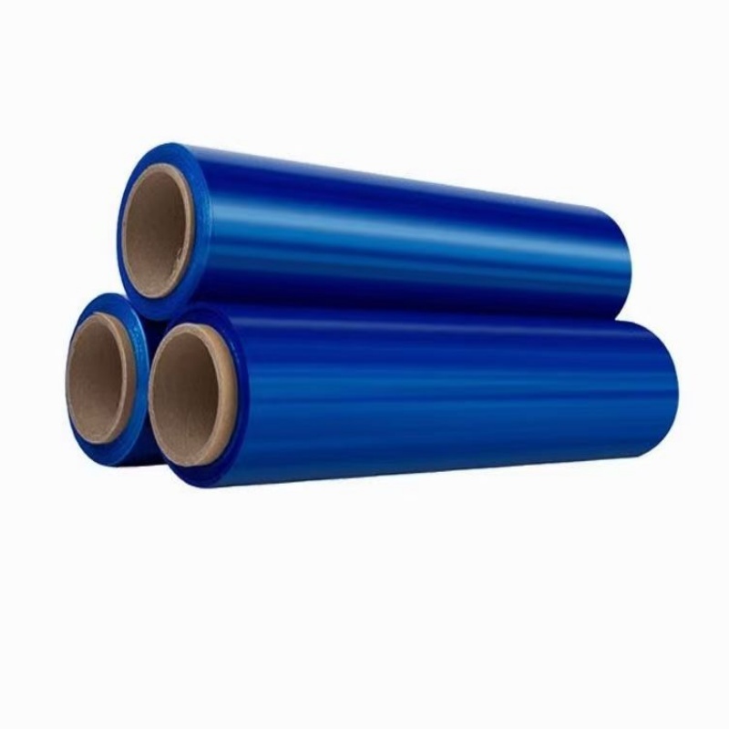 color tinted extended core stretch film