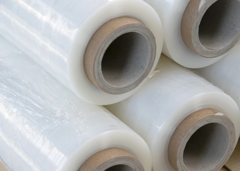 types of wholesale packing jumbo roll pe stretch film