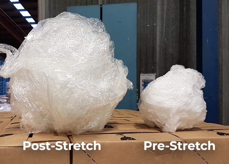 what is pre stretched shrink wrap