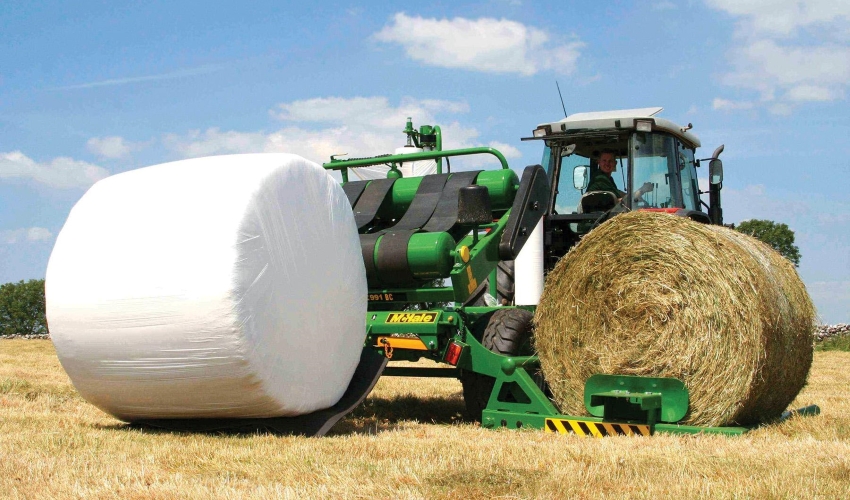 hay bale shrink wrap durable silage film for agriculture